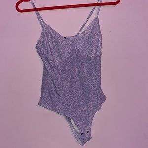 body suit leopard